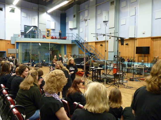 Glee Club UK at Abbey Rd Studios Feb 2016